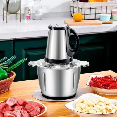3L 500W Electric Food Chopper – Stainless Steel Bowl, Meat & Vegetable Grinder, Kitchen Processor