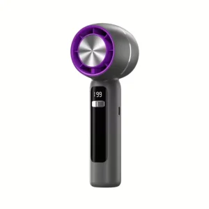 TANMASHI F19 Rechargeable Handheld Fan – 13000 RPM High-Speed Portable Fan with LED Display