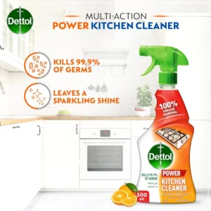 Dettol All Purpose Cleaner (Lemon) with Kitchen Cleaner (Orange Burst)